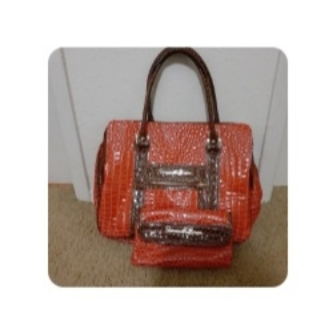 Samantha Brown Orange Large Bag